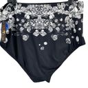 Black Diamond Swimsuits For All Womens Swim Brief Bottom Sz 16  Print High Waist Photo 2