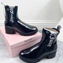 Juicy Couture  One-Up Women's Heeled Chelsea Boots Black Size 7.5 8.5 NEW Photo 1