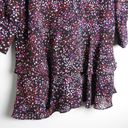 Parker Scatters Print Long Sleeve Tiered Dress Photo 3