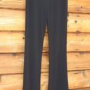 Laundry by Shelli Segal Black Flare Leg Knit Pants Photo 1