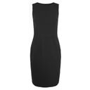 Trina Turk  Petit Rouge Black Sheath Dress Size 10 Career Professional Minimalist Photo 1