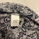 Christopher & Banks  Womens Sleeveless Cardigan Size Small Paisley Sequins Photo 6