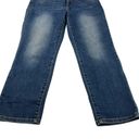 Chico's  Women Size 0.5 (S/6) So Slimming Cropped Jeans Stretch Denim Distressed Photo 3