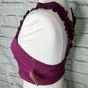 Free People  movement stay centered bralette purple new with tags size medium Photo 5