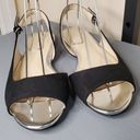 Apt. 9  Black Apamaro Open Toe Sandals Suede Size 7 Photo 1