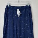 The Moon Soma Celestial and Star Printed Lounge Shirt Pants Set Photo 8