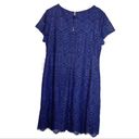 Laundry by Shelli Segal Laundry | Navy Lace Dress | Sz 14 Photo 2