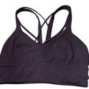 Lululemon EUC  Pushing Limits Bra *Light Support For C/D Cup in Cyber Photo 3