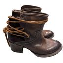 FREEBIRD by Steven Freebird Casey Distressed Brown Booties Photo 2