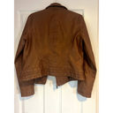 Universal Threads Universal Thread Brown Faux Leather‎ Jacket Women’s Size Medium Photo 1