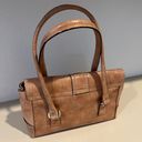 Liz Claiborne Leather Shoulder Bag Vintage Photo 3