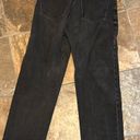 ZARA Flared Cropped High Waisted TRF Jeans Black Photo 0