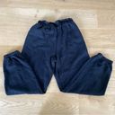 Lovers + Friends  Paperbag Waist Sweatpant Joggers in Black Photo 3