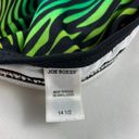 Joe Boxer 14  zebra neon rainbow swim tank top Photo 5