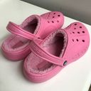 Crocs Pink crocks with fluffy inserts 11 Photo 5