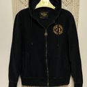 Hard Rock Cafe Vintage  World famous Vienna Anti-established embroidered Zip hoodie jacket  Size X- Photo 4