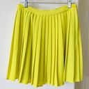 American Apparel Neon Yellow Tennis Skirt Size Small Photo 1