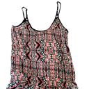 Stradivarius  boho print shorts jumper with spaghetti straps and pockets size s Photo 5