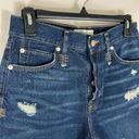 We The Free Free People  Makai Denim Cut Off Shorts in Deep Sea Blue Size 26 NWT Photo 8