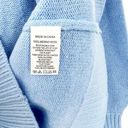 Hill House NWT  The Sylvie Merino Wool Sweater XS Blue Photo 5