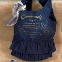 Sanrio Cinnamoroll Navy blue & gold frilly bag, card holder & change purse Photo 0