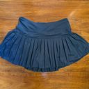 Gold Hinge Pleated Tennis Skirt Photo 4