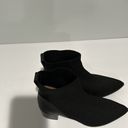 Everlane  Knit Leather Trim Glove Booties Black Size 5.5 stretchable Photo 5