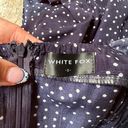 White Fox Boutique WHITE FOX Navy Losing Sleep Polka Dot Mini Dress Women’s Size Small Photo 7