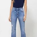 Vervet Flying Monkey Breakaway Flare Jeans High Rise Light Wash Blue Denim Distress 28 Photo 12