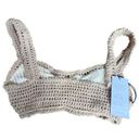 Free People NWT  She Made Me Essential Crochet Crop Bikini Top Size Medium Photo 7