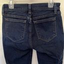 J.Crew  Toothpick Womens Crop Jeans Size 24 Dark Wash Low Rise Stretch Denim Photo 5