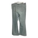 Elizabeth and James  Women's Light Wash High Rise Flare Denim Jeans Size 18 Photo 3