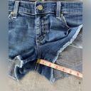 AG Adriano Goldschmied  Daisy Super Low-Rise Raw Hem Denim Short Shorts Size 28 Photo 12