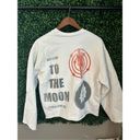 The Moon Authentic Kid Cudi To  Tour NASA Crewneck Sweatshirt Cropped Medium Photo 4