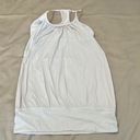 Lululemon  szS sleeveless blush workout top w/built in bra GUC Photo 0