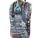 DKNY  graffiti leather cross body bag / Erin camera bag style Photo 5