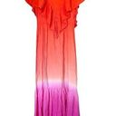 Young Fabulous and Broke NEW  Sunset Ombré Maxi Dress size L Photo 0