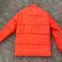 JC Penny Vintage Orange Puffer Coat Photo 3