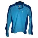 Nike ACG Fit Therma Sweater Size XS Women's Multicolor Long Sleeve Quarter Zip Blue Photo 0