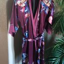 In Bloom  lenox floral satin robe XS/S Photo 3