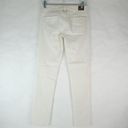 American Eagle  Size 00 Regular White Skinny Jeans Stretch Mom Jean Photo 4