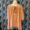 In Loom #11 NWT  Pink Blouse Large Photo 1