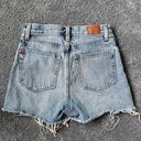 Urban Outfitters BDG High-Rise Girlfriend Light Wash Denim Jean Shorts Photo 1