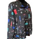 Vintage 1980’s Koret Sport Black Women's Fashion Zip Up Windbreaker Jacket XLP‎ Size undefined Photo 1