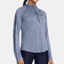 Under Armour  Velocity Pullover Hoodie Loose Fit Women’s Medium Wordmark Gray Photo 11