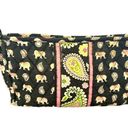 Vera Bradley  large cosmetics makeup bag- retired elephant patten Photo 1