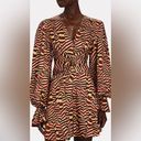 Alexis  Imani Cinched Mini Dress in Sand Savanna, size XS Photo 4