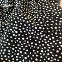 Spotted Black & White Maxi Skirt Size M Photo 3