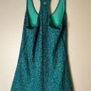 Lululemon  Racerback Tank Teal with Yoga Spellout Print Size 8 Photo 2