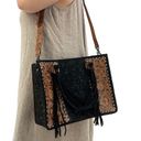 American Darling Conceal Carry Tooled Leather Bag Western Boho Back Black Photo 1